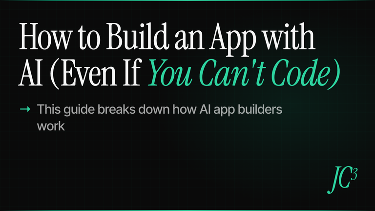 Cover image for How to Build an App with AI (Even If You Can't Code)
