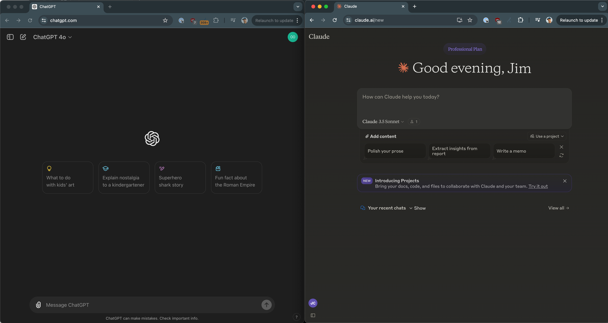 20 chatgpt claude use cases