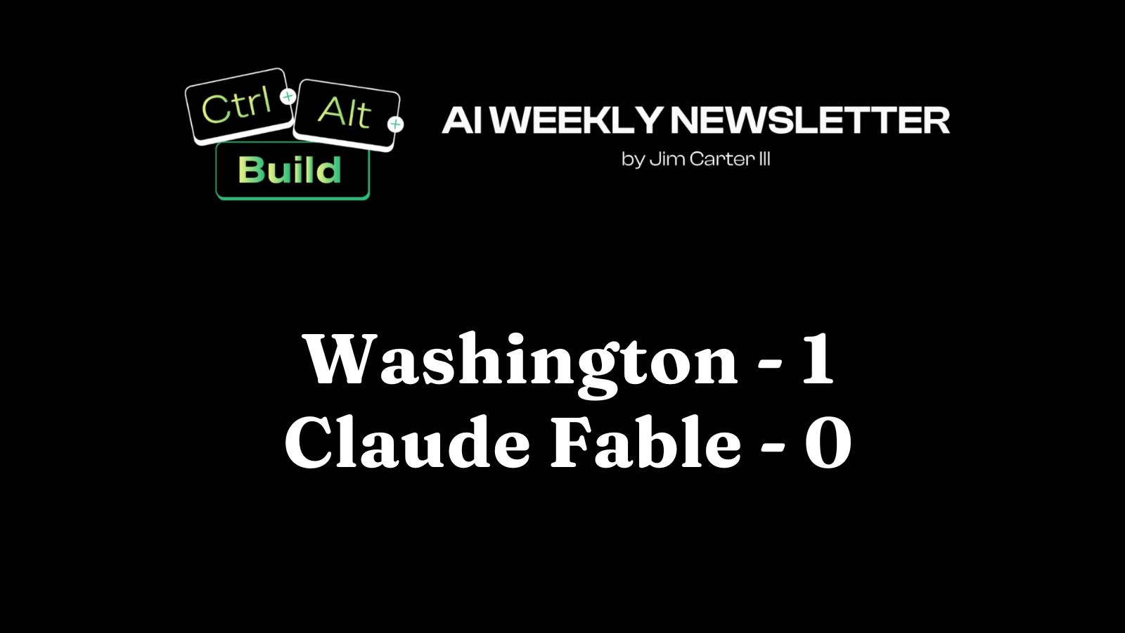 Washington - 1, Claude Fable - 0