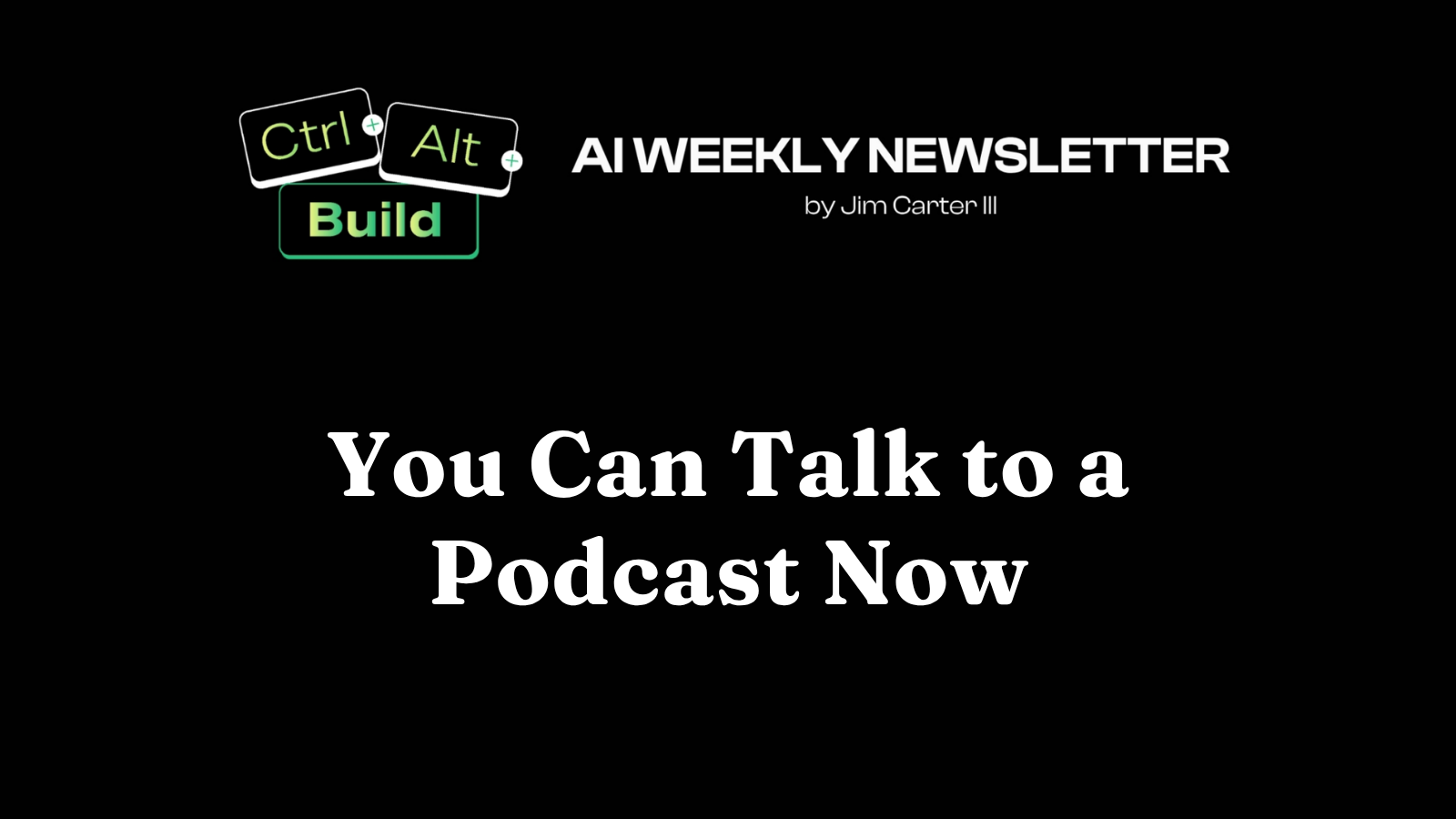 you can talk podcast now