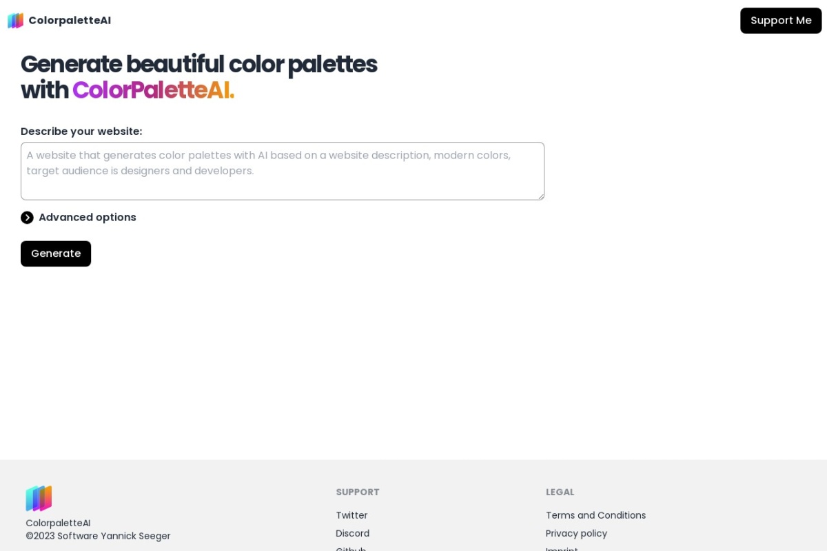 ColorpaletteAI