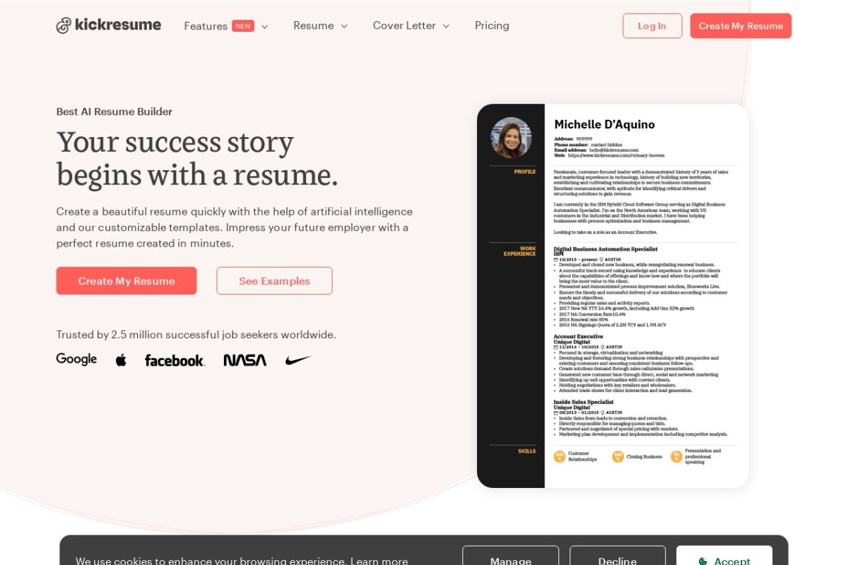 Kickresume