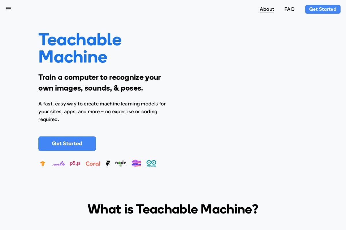 Teachable Machine