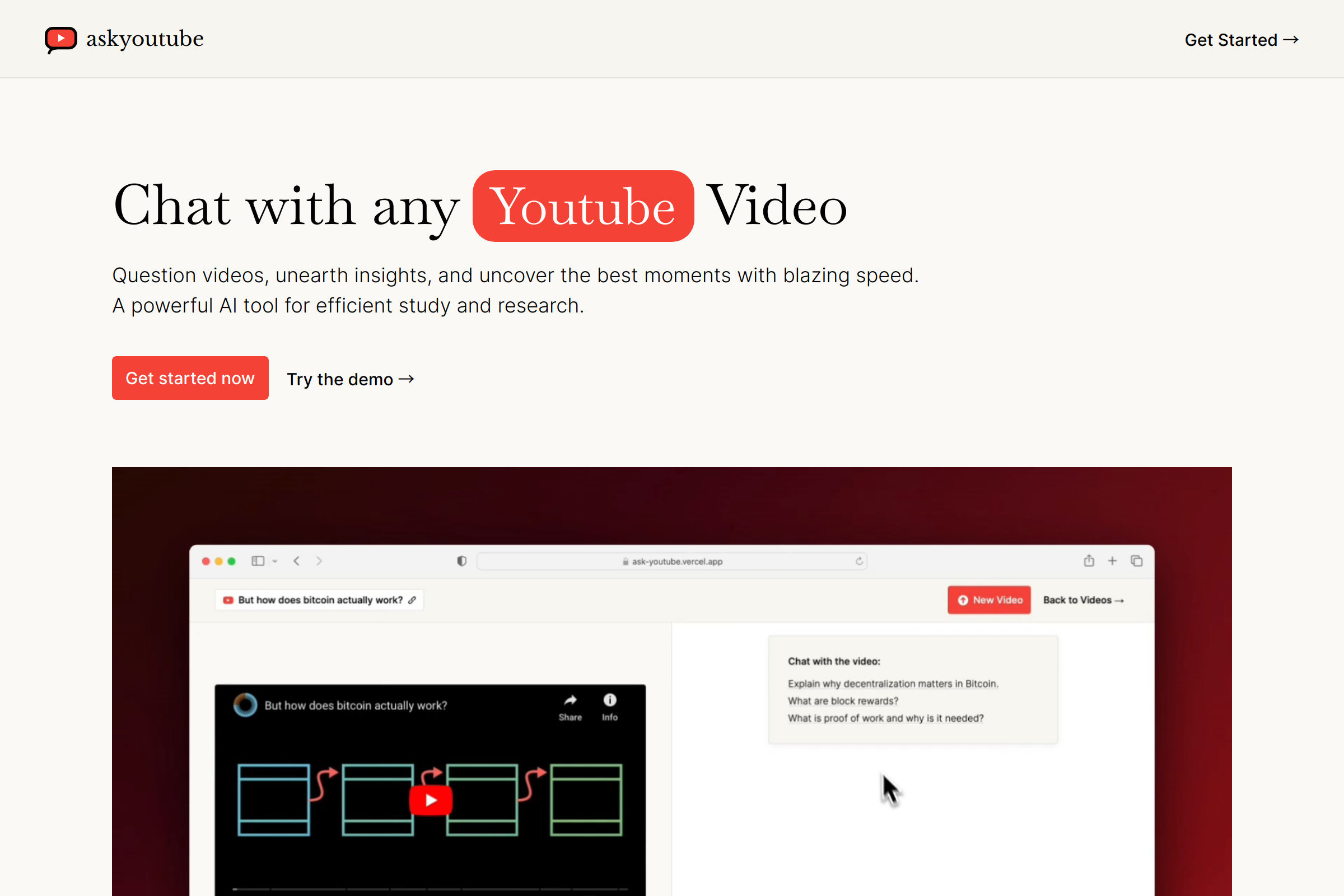 AskYoutube