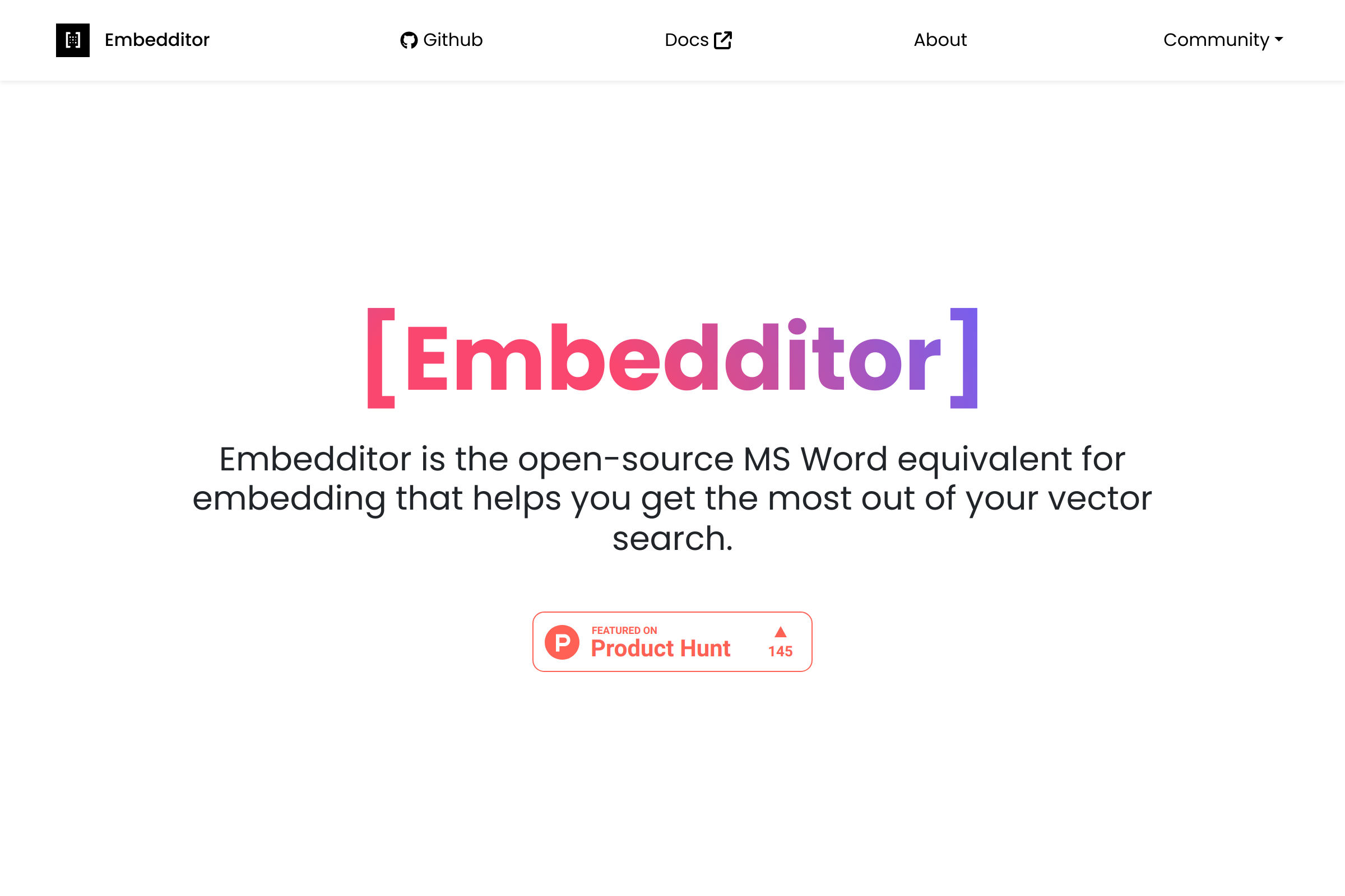 Embedditor