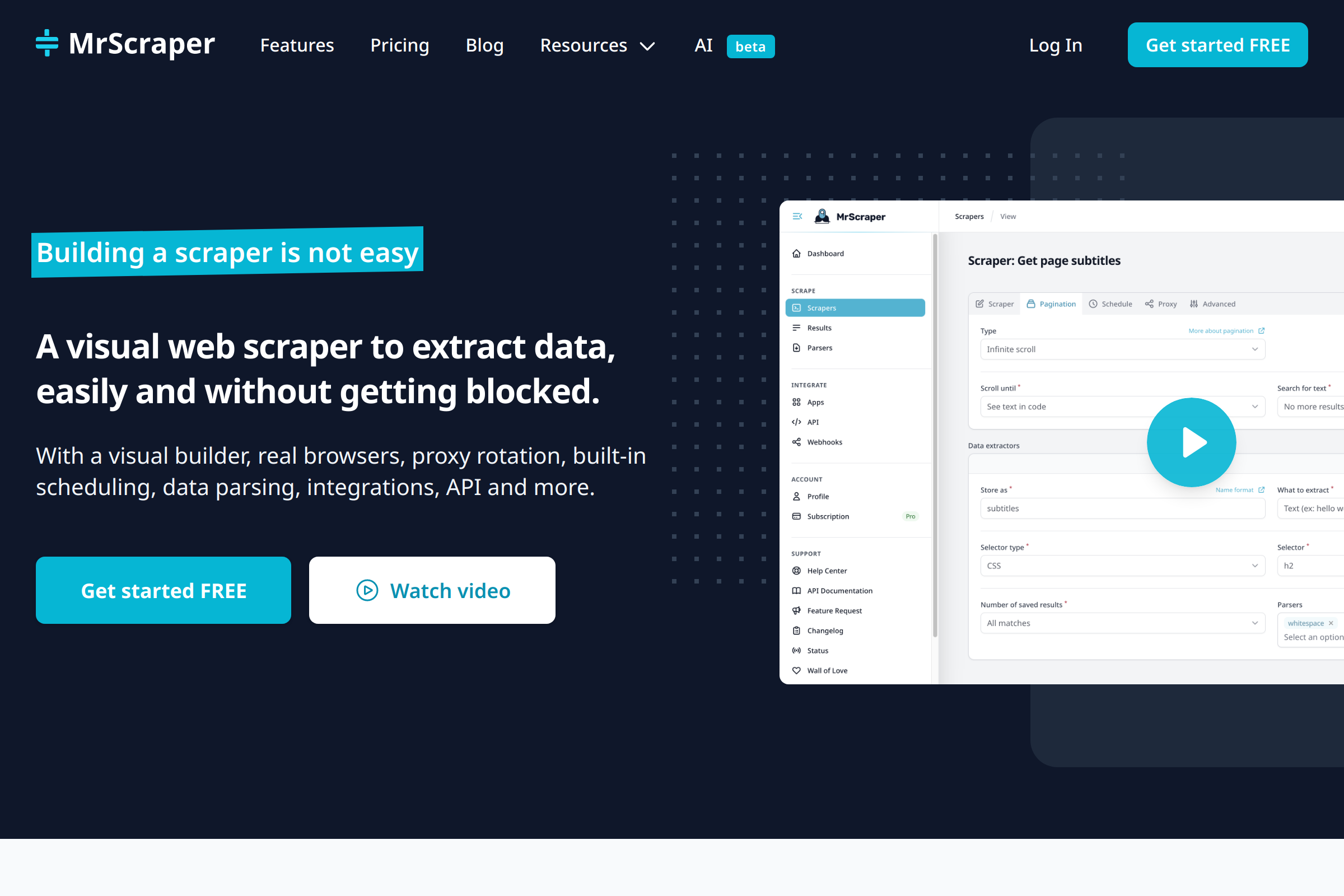 MrScraper