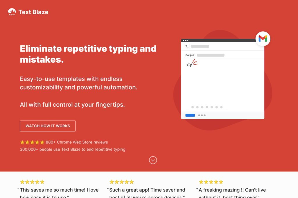 Boost productivity with customizable text snippets.