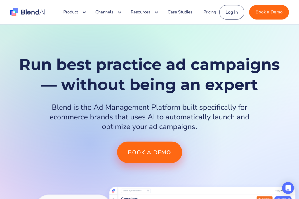 AI-powered ad management platform for ecommerce.