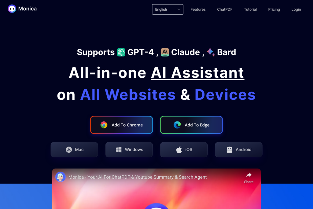 AI ChatGPT assistant for Chrome.