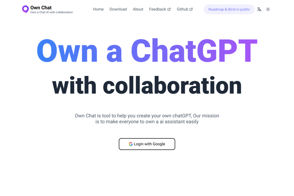 Create a personal ChatGPT-like AI assistant.