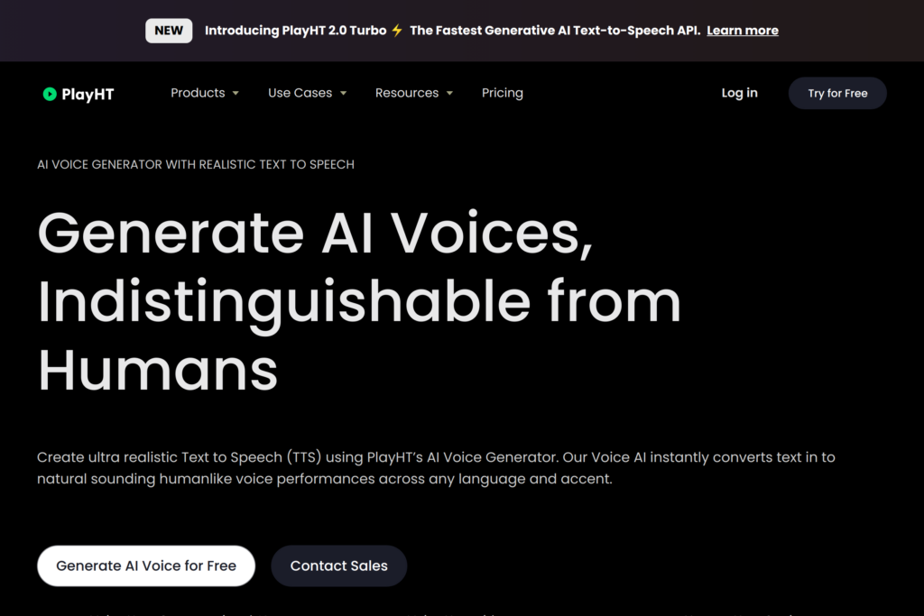 AI Text-to-Speech and Voice Generation