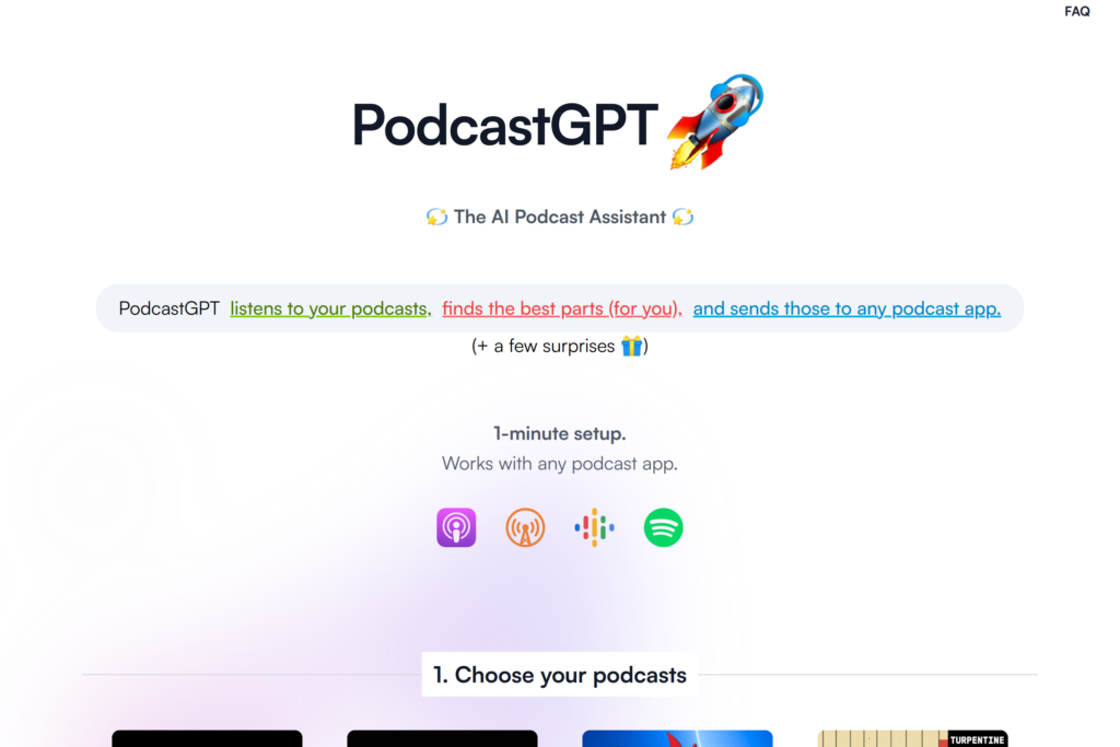 AI podcast assistant for personalized feeds.