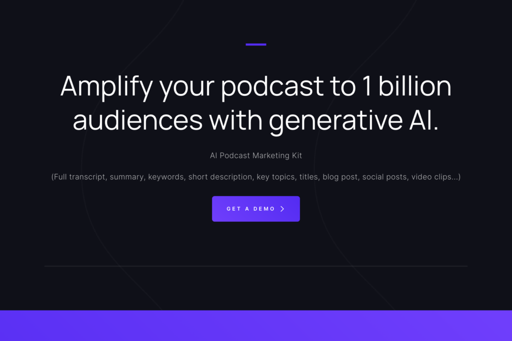 AI-powered tools to boost podcast reach.