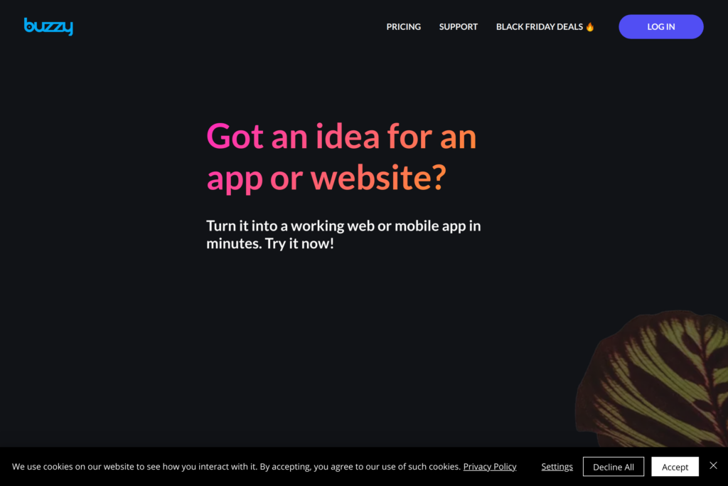 Turn ideas into web/mobile apps using AI in minutes.