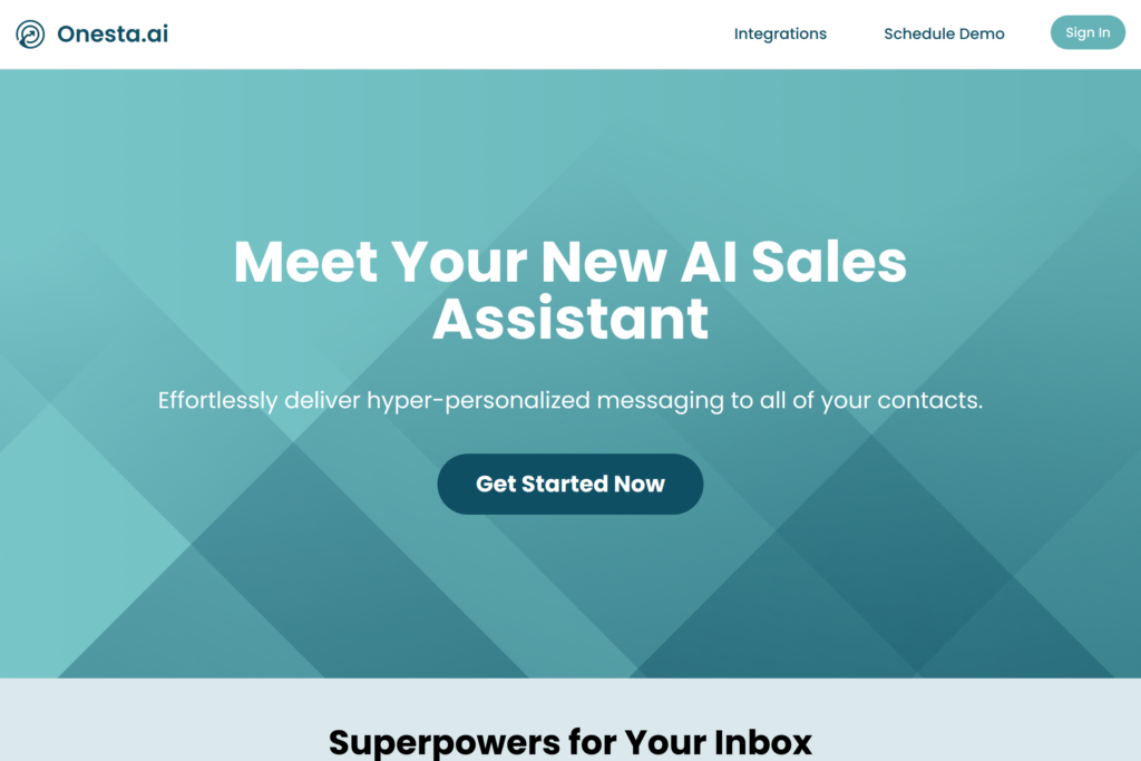 AI-powered sales acceleration platform
