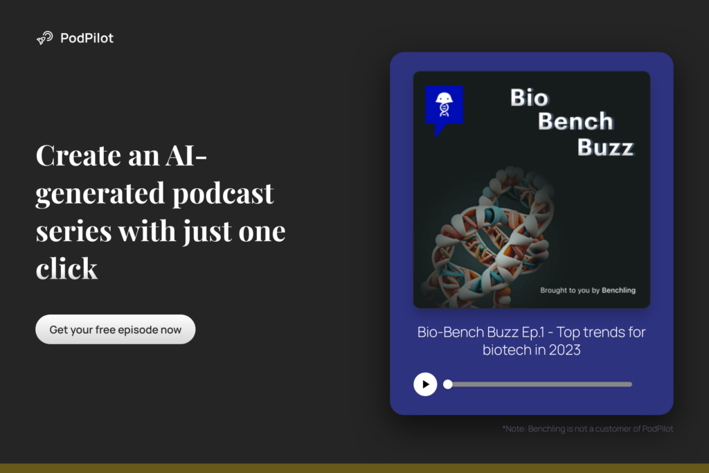 Generate AI-powered podcasts for organizations.
