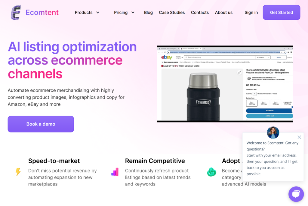 AI-led ecommerce product content automation