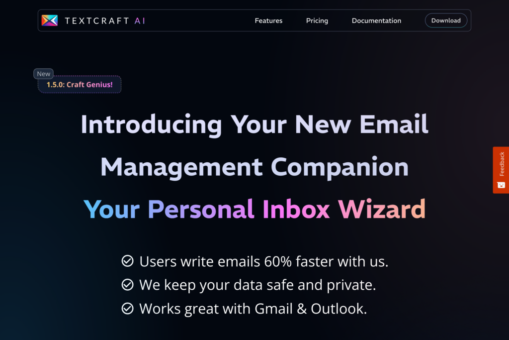 AI-powered tool for efficient email writing.